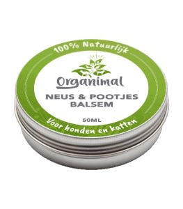Organimal Neus & Pootjes Balsem - Hond
