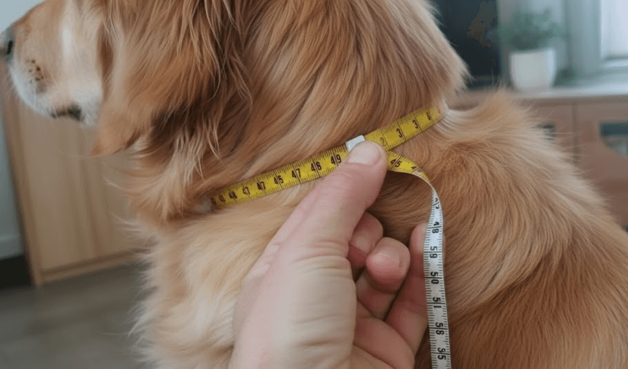 Zo meet je de juiste maat tekenband voor jouw hond